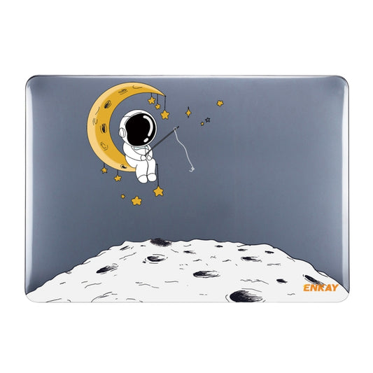 For MacBook Air 13.6 inch  A2681 ENKAY Hat-Prince Spaceman Pattern Protective Crystal Case Cover Hard Shell(Spaceman No.3) - MacBook Air Cases by ENKAY | Online Shopping UK | buy2fix