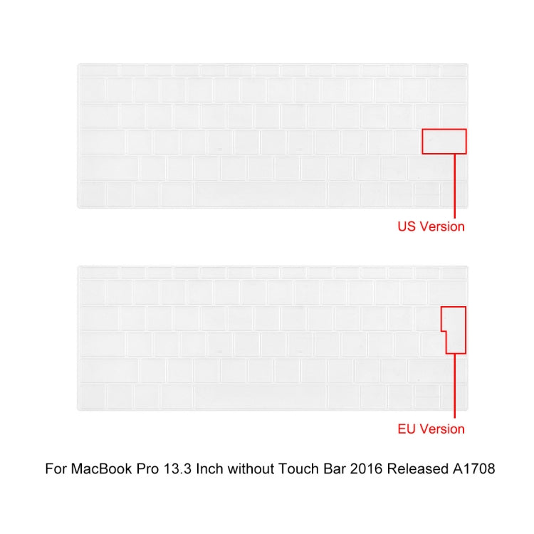 For MacBook Pro 13.3 A1708 ENKAY Hat-Prince 3 in 1 Spaceman Pattern Laotop Protective Crystal Case with TPU Keyboard Film / Anti-dust Plugs, Version:US(Spaceman No.1) - MacBook Pro Cases by ENKAY | Online Shopping UK | buy2fix