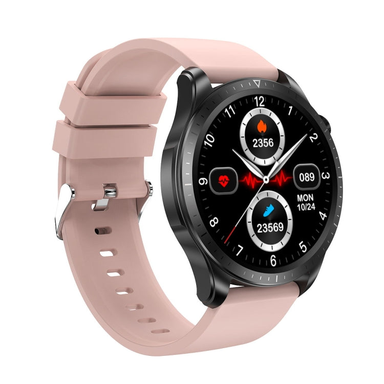 E420 1.39 inch Color Screen Smart Watch,Silicone Strap,Support Heart Rate Monitoring / Blood Pressure Monitoring(Pink) - Smart Wear by buy2fix | Online Shopping UK | buy2fix