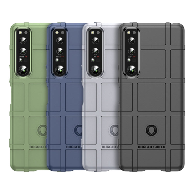 For Sony Xperia 1 V Full Coverage Shockproof TPU Phone Case(Black) - Sony Cases by buy2fix | Online Shopping UK | buy2fix