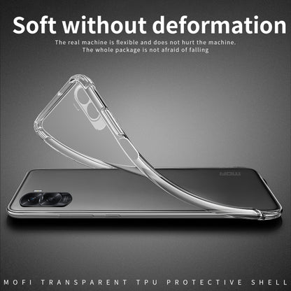 For Honor X50i MOFI Ming Series Transparent Ultra-thin TPU Phone Case - Honor Cases by MOFI | Online Shopping UK | buy2fix