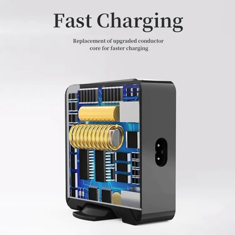 PD-75 Desktop PD Type-C USB QC 3.0 Fast Mobile Phone Charging Station Multifunctional Wireless Charger(US Plug) - Multifunction Charger by buy2fix | Online Shopping UK | buy2fix