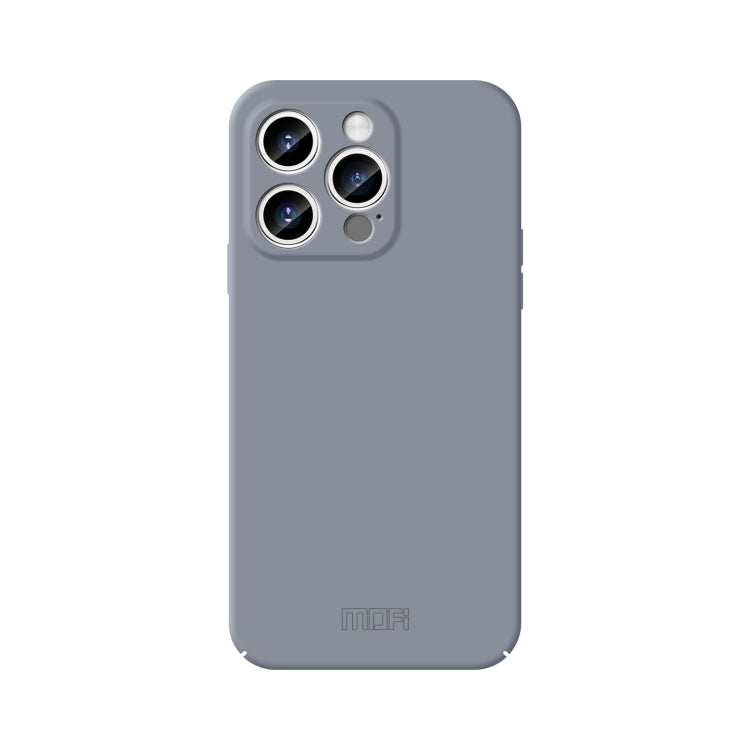 For iPhone 14 Pro MOFI Qin Series Skin Feel All-inclusive PC Phone Case(Gray) - iPhone 14 Pro Cases by MOFI | Online Shopping UK | buy2fix