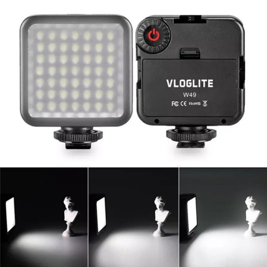 VLOGLITE W49 Photography Cell Phone Live Streaming Beauty Lights Mini Fill Light LED Camera Light -  by VLOGLITE | Online Shopping UK | buy2fix