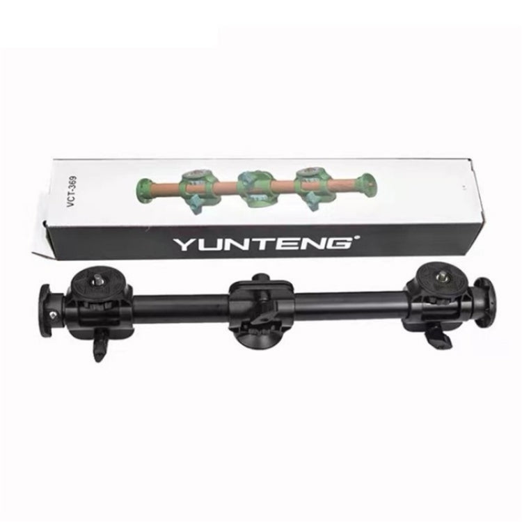 YUNTENG VCT-369 For Tripod Stabilizer Camera Horizontal Aluminum Alloy Gimbal Extension Pole - Other Accessories by buy2fix | Online Shopping UK | buy2fix