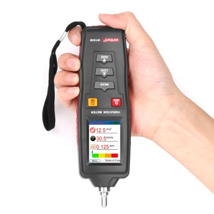 WINTACT WT63B Handheld Vibration Analyzer Digital Vibration Meter - Other Tester Tool by Wintact | Online Shopping UK | buy2fix