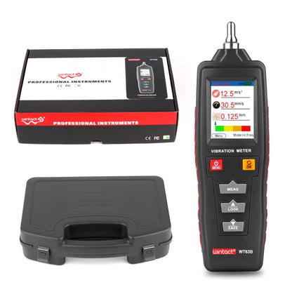 WINTACT WT63B Handheld Vibration Analyzer Digital Vibration Meter - Other Tester Tool by Wintact | Online Shopping UK | buy2fix