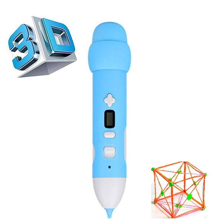 Low Temperature 3D Printing Pen Wireless Charging Printing Pen(Blue) - Consumer Electronics by buy2fix | Online Shopping UK | buy2fix