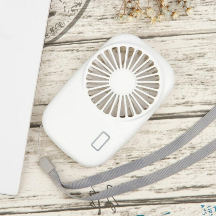 Portable Hand Held USB Rechargeable Mini Fan(White) - Consumer Electronics by buy2fix | Online Shopping UK | buy2fix