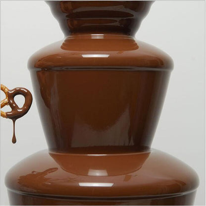 4 Layers Electrical Chocolate Fountain Chocolate Melt Fondue Waterfall Machine - Electric Skillets by buy2fix | Online Shopping UK | buy2fix