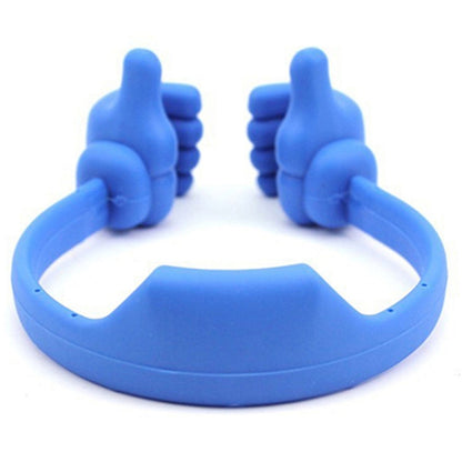 3 PCS Multifunction Universal Phone Holder Tablet PC Stand Lazy Bracket(Blue) - Desktop Holder by buy2fix | Online Shopping UK | buy2fix