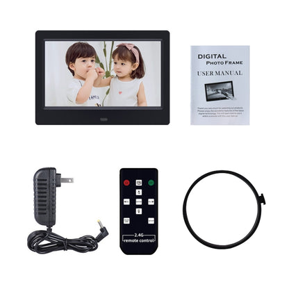 DPF-706-2.4G 7 inch Digital Photo Frame LED Wall Mounted Advertising Machine, Plug:UK Plug(White) - Consumer Electronics by buy2fix | Online Shopping UK | buy2fix