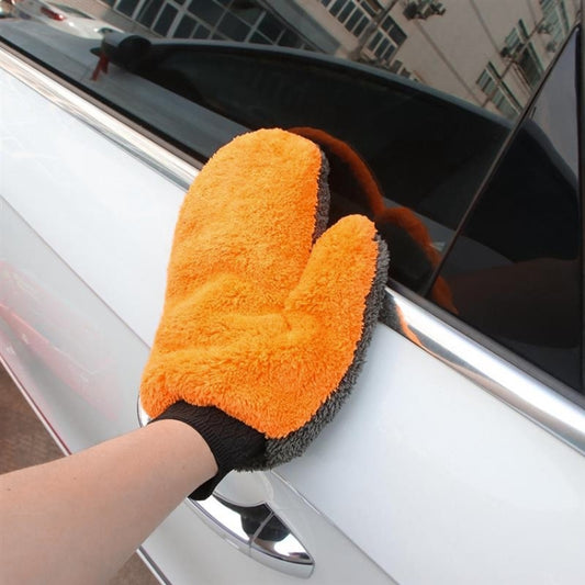 Car Washing Gloves Cleaning Mitt Wash Glove Maintenance Soft Coral Fleece Car Washing Brush Cloth For Motorcycle Auto Home - Car washing supplies by buy2fix | Online Shopping UK | buy2fix