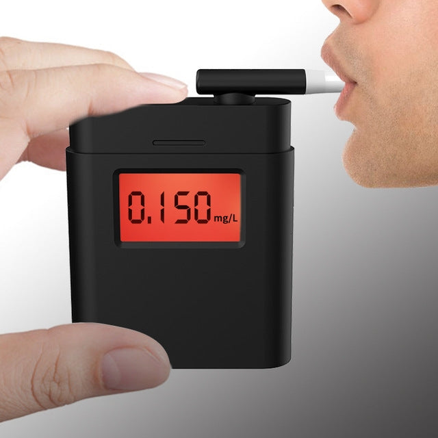 Breath Alcohol Tester Portable Digital Display Square Car Alcohol Tester - Breath Alcohol Tester by buy2fix | Online Shopping UK | buy2fix