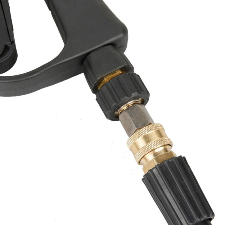 Pressure Washer Accessories Quick Connect Car Wash Water Hose Quick Connection, Typle:15-3/8 Male + 15-3/8 Female - Car Washer & Accessories by buy2fix | Online Shopping UK | buy2fix