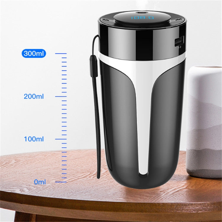 S10 Humidifier Car Home Ultrasonic Fog Multifunctional Creative Bluetooth MP3 Car Humidifier - In Car by buy2fix | Online Shopping UK | buy2fix