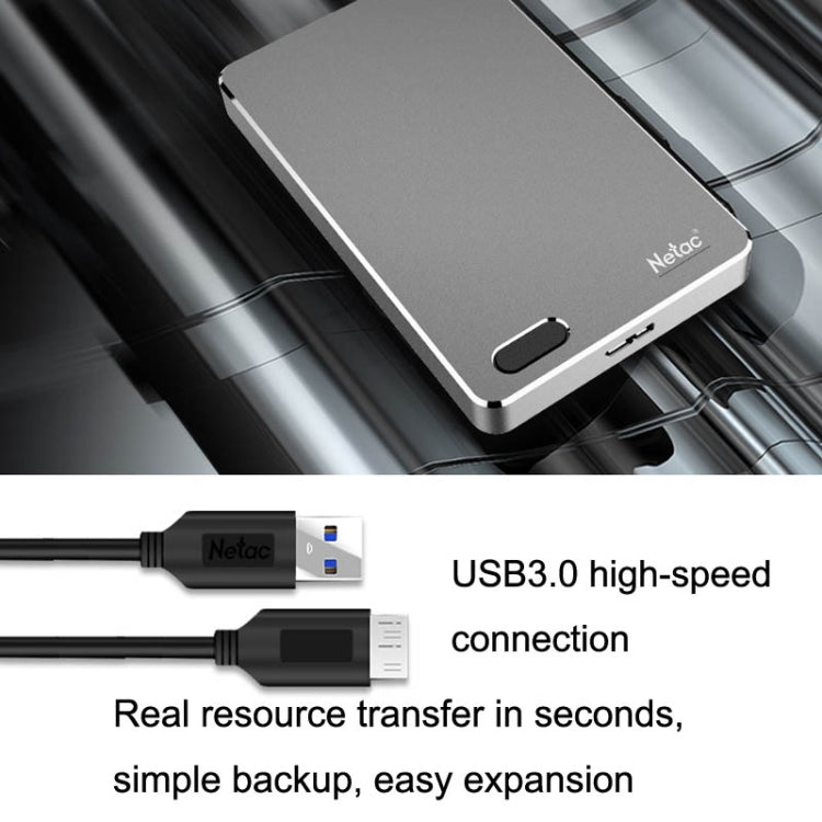 Netac K330 High Speed 2.5 Inch Fingerprint Encrypted Mobile Hard Drive, Capacity: 1TB - External Hard Drives by Netac | Online Shopping UK | buy2fix