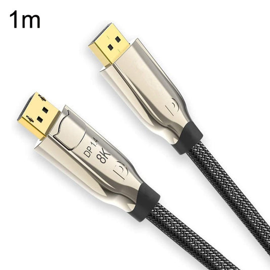 1m 1.4 Version DP Cable Gold-Plated Interface 8K High-Definition Display Computer Cable(Gold) -  by buy2fix | Online Shopping UK | buy2fix