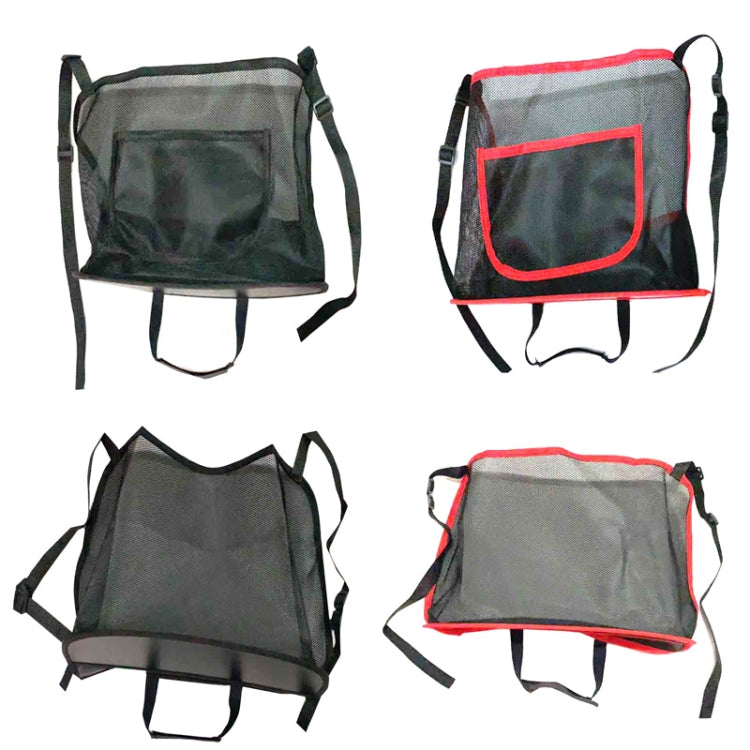 3 PCS Car Seat Hanging Storage Bag, Style:Without Pocket(Black) - In Car by buy2fix | Online Shopping UK | buy2fix