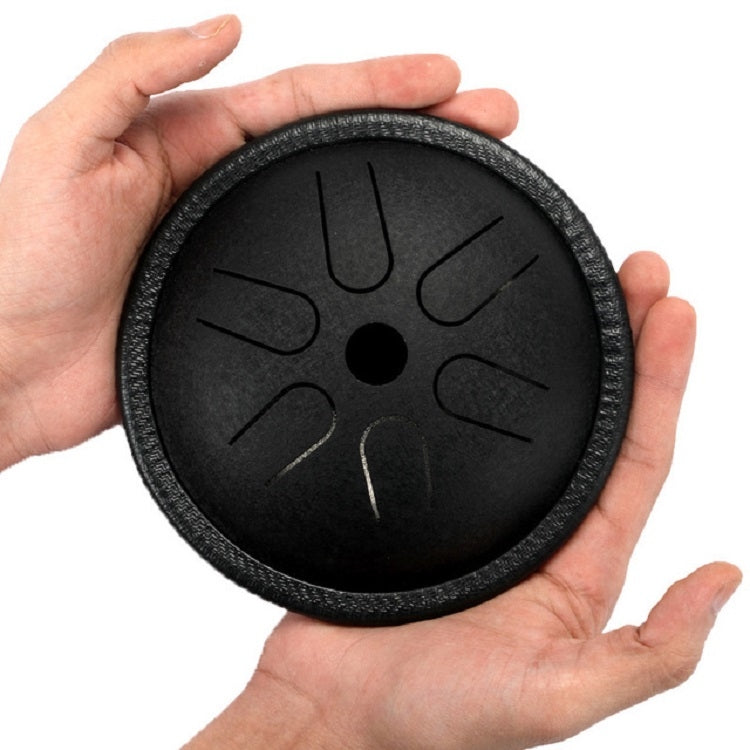 5.5 Inch Pocket Drum Ethereal Hand Drumming Leisure Travel Percussion Instrument(Obsidian) - Percussion Instruments by buy2fix | Online Shopping UK | buy2fix