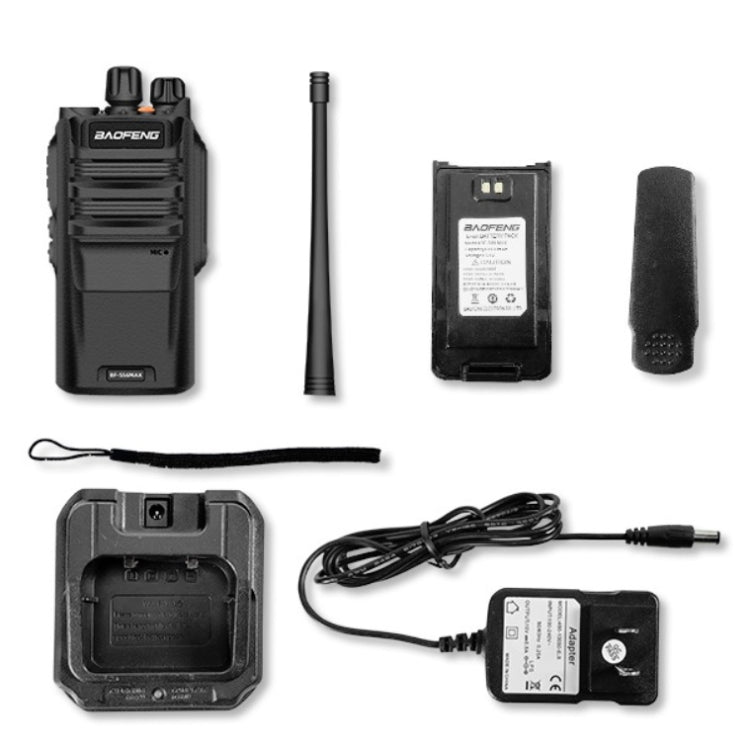 Baofeng BF-S56MAX High-power Waterproof Handheld Communication Device Walkie-talkie, Plug Specifications:UK Plug - Consumer Electronics by Baofeng | Online Shopping UK | buy2fix