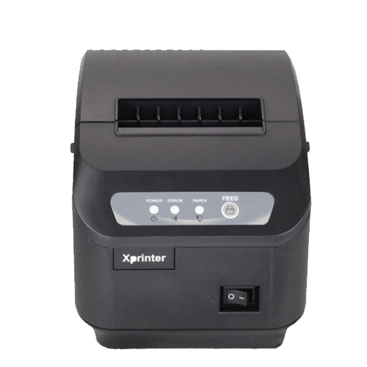 Xprinter XP-Q200II Thermal Small Receipt Printer Catering And Kitchen Receipt Printer 80mm Cutter, Interface Type:LAN Interface(UK Plug) - Consumer Electronics by Xprinter | Online Shopping UK | buy2fix