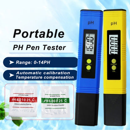 Portable High-precision PH Test Pen PH Acidity Meter PH Water Quality Detection Instrument(Blue) - Consumer Electronics by buy2fix | Online Shopping UK | buy2fix