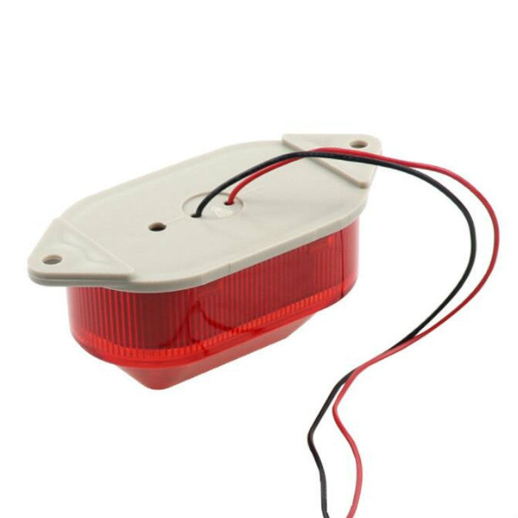 DC12V Led Mini Strobe Signal Warning Light Silent Warning Light(Red) - Warning Lights by buy2fix | Online Shopping UK | buy2fix