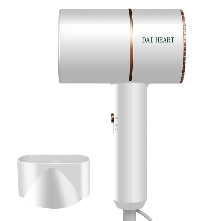 DAI HEART BG-F01 Home Dormitory Silent Negative Ion Hair Dryer, CN Plug(Pearl White) - Hair Dryers & Accessories by DAI HEART | Online Shopping UK | buy2fix