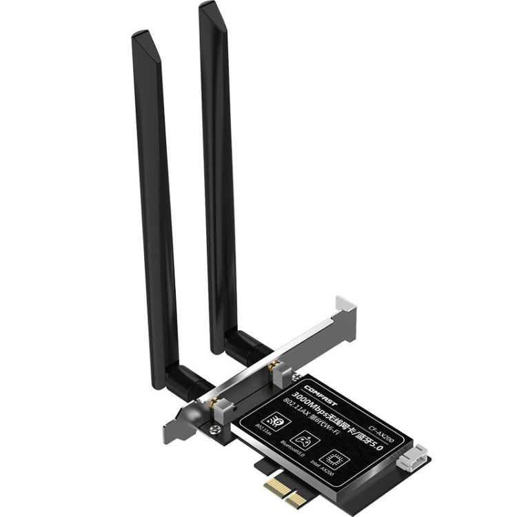 COMFAST Gaming Game 3000Mbps Gigabit Dual-Frequency Wireless Desktop Computer PCIE Wireless Network Card, Coverage: AX200 - Add-on Cards by COMFAST | Online Shopping UK | buy2fix