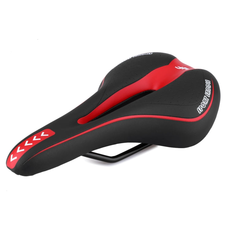 YAFEE YF-1018 Mountain Bike Saddle Bicycle Riding Saddle Bicycle Saddle(White Red) - Bicycle Saddle by YAFEE | Online Shopping UK | buy2fix