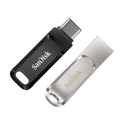 SanDisk Type-C + USB 3.1 Interface OTG High Speed Computer Phone U Disk, Colour: SDDDC4 Silver Metal Shell, Capacity: 256GB - USB Flash Drives by SanDisk | Online Shopping UK | buy2fix