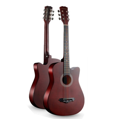 Folk Acoustic Guitar Beginner Training And Teaching Stringed Instruments, Colour: 41 Inch (Brown) - Stringed Instruments by buy2fix | Online Shopping UK | buy2fix