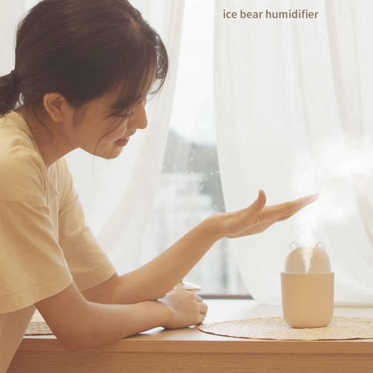 H4 White Home Desktop Mini USB Cute Pet Air Humidifier - Home & Garden by buy2fix | Online Shopping UK | buy2fix