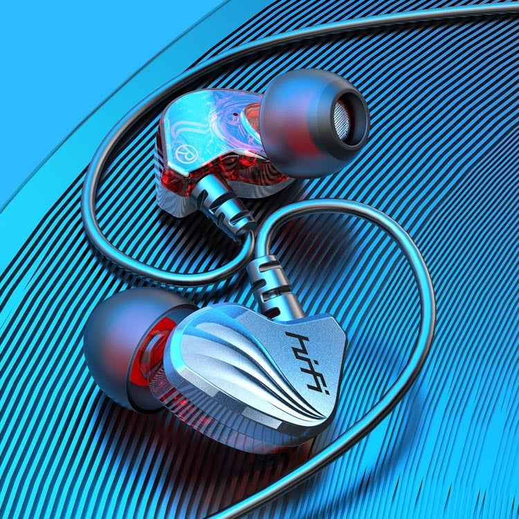 In-Ear Earphone Bass Mobile Phone Game Sports Wired Headset(Silver) - In Ear Wired Earphone by buy2fix | Online Shopping UK | buy2fix