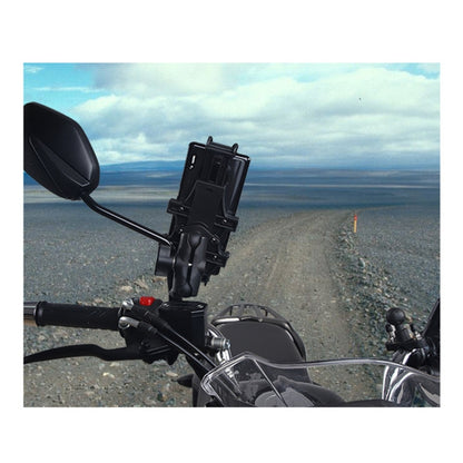 Motorcycle Multi-Function Mobile Phone Holder Adjustable Universal Locomotive Riding Anti-Shake Fixed Equipment(Elf Deer U Type) - Holder by buy2fix | Online Shopping UK | buy2fix