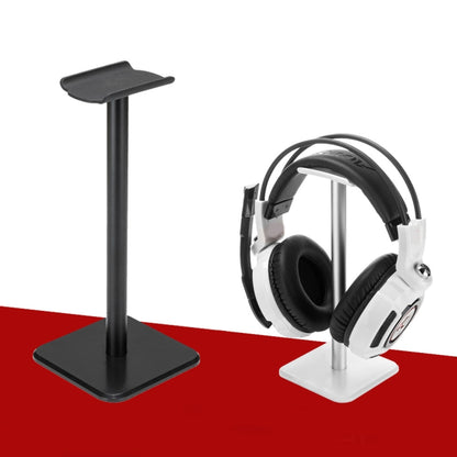 Headphone Holder Aluminum Alloy Internet Cafe Computer Headphone Stand Hanger Hook Display Shelf( D5 Silver White) - Headset Stand by buy2fix | Online Shopping UK | buy2fix