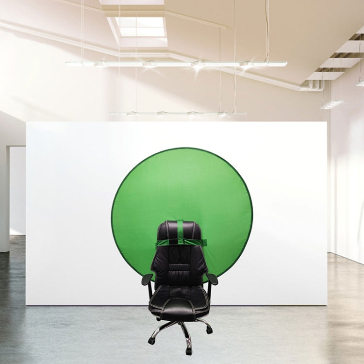 110cm EY-068 Green Background Cloth Folding ID Photo Green Screen Video Backdrop Board For E-Sports Chair - Camera Accessories by buy2fix | Online Shopping UK | buy2fix