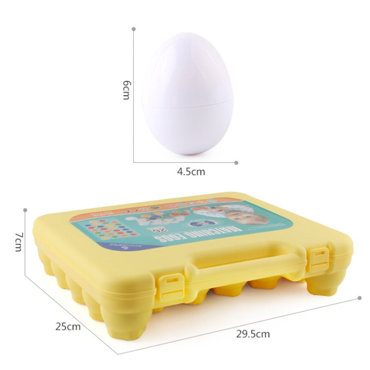English Letters Matching Eggs Toys Color Shape Identification Simulation Egg Gift Box - Early Education Toys by buy2fix | Online Shopping UK | buy2fix