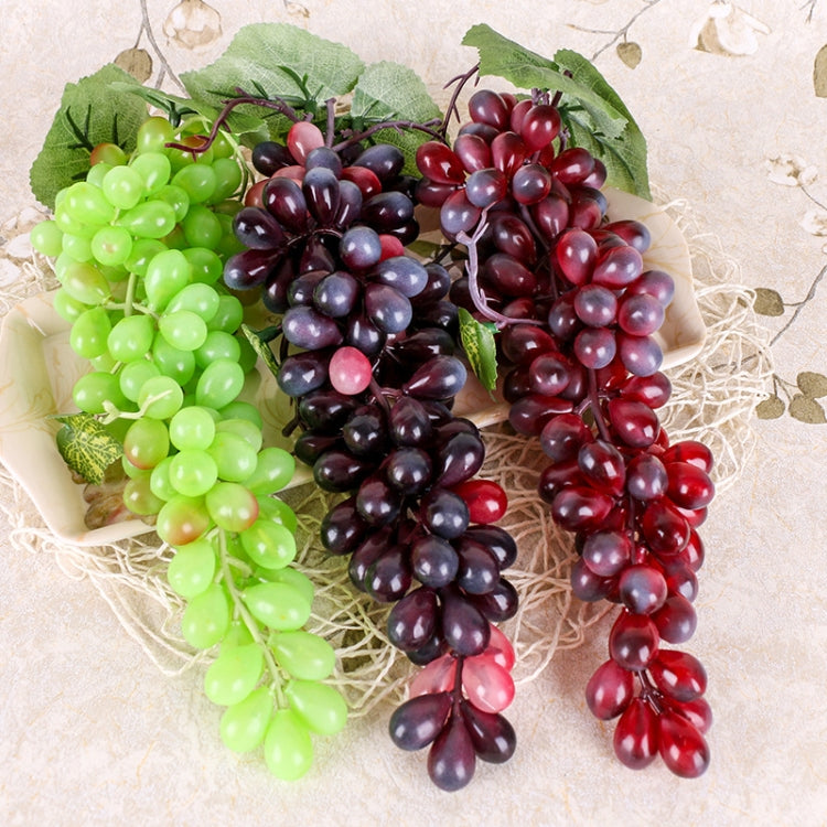 4 Bunches 36 Grain Agate Grapes Simulation Fruit Simulation Grapes PVC with Cream Grape Shoot Props - Camera Accessories by buy2fix | Online Shopping UK | buy2fix