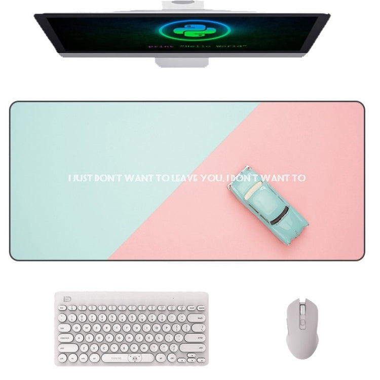 300x700x3mm AM-DM01 Rubber Protect The Wrist Anti-Slip Office Study Mouse Pad( 30) - Mouse Pads by buy2fix | Online Shopping UK | buy2fix