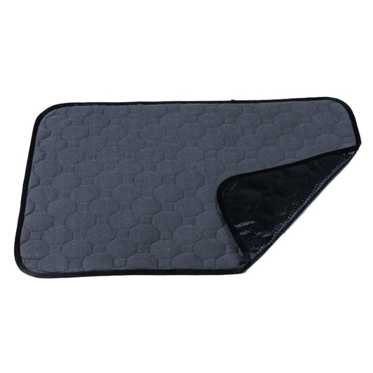 60x45cm Car Pet Injection Pad Waterproof Pad Cat Dog Sofa Waterproof Diapholic Carpet Water Absorbing Pad(Gray) - Seat Accessories by buy2fix | Online Shopping UK | buy2fix