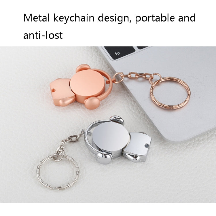 Y01 Metal Musician Car Cartoon Style U Disk, Capacity: 4GB(Silver) - USB Flash Drives by buy2fix | Online Shopping UK | buy2fix