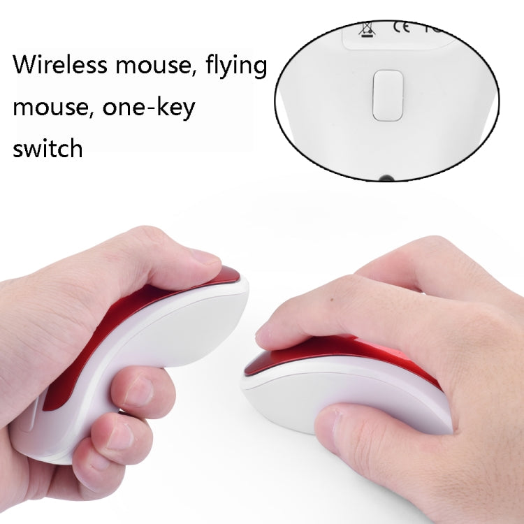 PR-01 1600 DPI 7 Keys Flying Squirrel Wireless Mouse 2.4G Gyroscope Game Mouse(Black Purple) - Wireless Mice by buy2fix | Online Shopping UK | buy2fix