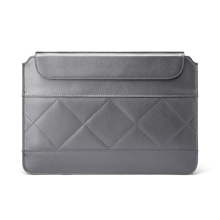 Microfiber Leather Thin And Light Notebook Liner Bag Computer Bag, Applicable Model: 13-14 inch(Gray) - 13.3 inch by buy2fix | Online Shopping UK | buy2fix