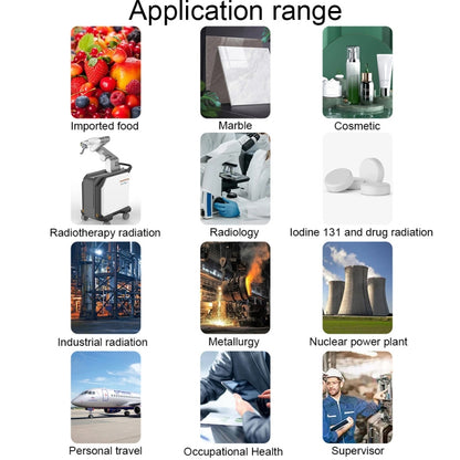 Nuclear Radiation Detector Radioactive Environment αβγX-Ray Detector, Style: GM100 - Radiation Detector by buy2fix | Online Shopping UK | buy2fix