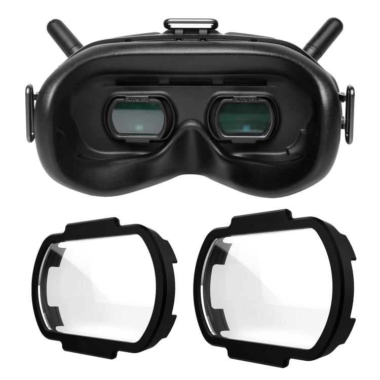 Sunnylife FV-Q9334 2 PCS Myopia Lens Nearsighted Corrective Aspherical Lens for DJI FPV Goggles V2, Colour: 500 Degree - DJI & GoPro Accessories by Sunnylife | Online Shopping UK | buy2fix