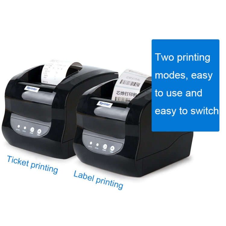 Xprinter XP-365B 80mm Thermal Label Printer Clothing Tag Printer, Plug:UK Plug(Bluetooth Version) - Consumer Electronics by Xprinter | Online Shopping UK | buy2fix