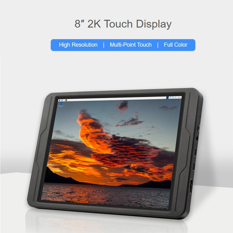 Waveshare 8 Inch 2K IPS 1536×2048 Optical Bonding Toughened Glass Panel Touch Display, Plug:UK Plug - Consumer Electronics by buy2fix | Online Shopping UK | buy2fix