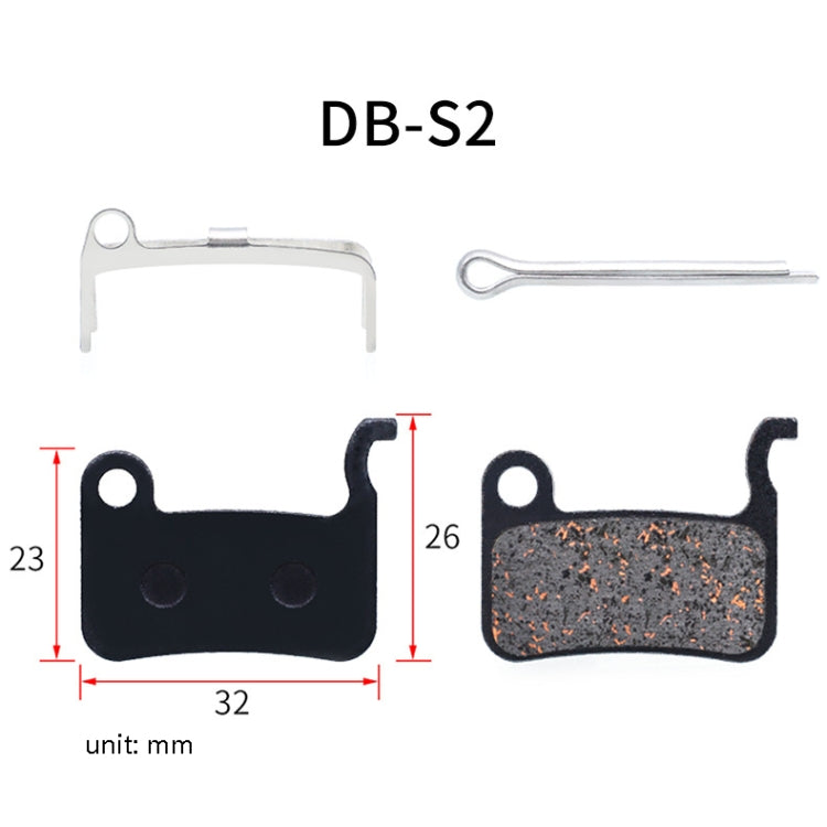 3 Pairs Mountain Bike Semi-Metallic Brake Pads M355 Oil Disc BB5 Resin Disc Brakes, Bagged(DB-S2) - Outdoor & Sports by buy2fix | Online Shopping UK | buy2fix